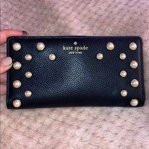 Kate Spade Black Pearl Wallet